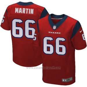 Camiseta Houston Texans Martin Rojo 2016 Nike Elite NFL Hombre