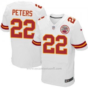 Camiseta Kansas City Chiefs Peters Blanco Nike Elite NFL Hombre