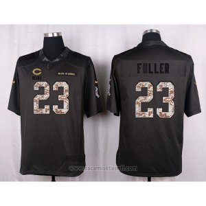 Camiseta Chicago Bears Fuller Apagado Gris Nike Anthracite Salute To Service NFL Hombre