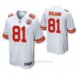 Camiseta NFL Game Hombre Kansas City Chiefs Kelvin Benjamin Blanco