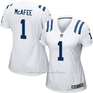 Camiseta Indianapolis Colts McAfee Blanco Nike Game NFL Mujer