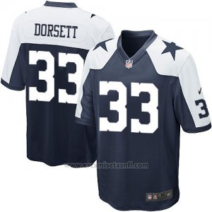 Camiseta Dallas Cowboys Dorsett Negro Blanco Nike Game NFL Nino