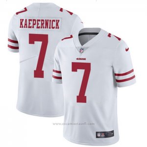 Camiseta NFL Game San Francisco 49ers 7 Colin Kaepernick Blanco
