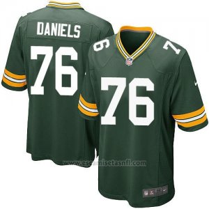 Camiseta Green Bay Packers Daniels Verde Militar Nike Game NFL Nino