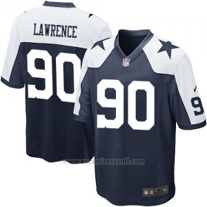 Camiseta Dallas Cowboys Lawrence Negro Blanco Nike Game NFL Hombre