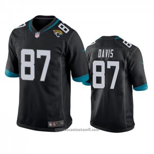 Camiseta NFL Game Jacksonville Jaguars Tyler Davis Negro