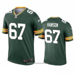 Camiseta NFL Legend Green Bay Packers Jake Hanson Verde