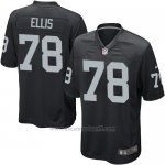 Camiseta Oakland Raiders Ellis Negro Nike Game NFL Hombre