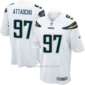Camiseta San Diego Chargers AttaochuBlanco Hombre Nike Game NFL