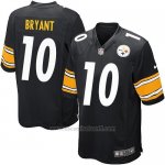 Camiseta Pittsburgh Steelers Bryant Negro Nike Game NFL Hombre