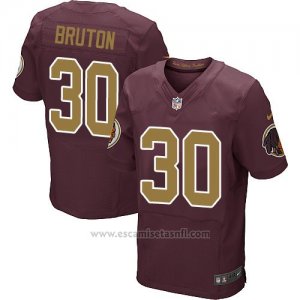 Camiseta Washington Redskins Bruton Apagado Rojo Nike Elite NFL Hombre