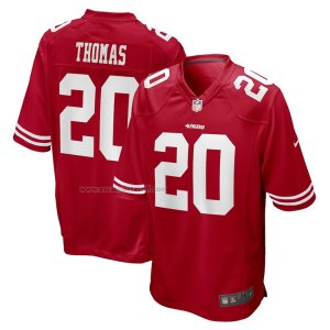 Camiseta NFL Game San Francisco 49ers San Francisco 49ers Ambry Thomas Rojo