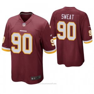 Camiseta NFL Game Hombre Washington Rojoskins Montez Sweat Rojo