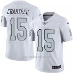 Camiseta Oakland Raiders Crabtree Blanco Nike Legend NFL Hombre