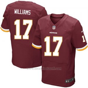 Camiseta Washington Redskins Williams Rojo Nike Elite NFL Hombre