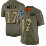 Camiseta NFL Limited Buffalo Bills Allen 2019 Salute To Service Verde