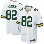 Camiseta Green Bay Packers Rodgers Blanco Nike Game NFL Nino