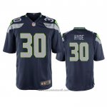 Camiseta NFL Game Seattle Seahawks Carlos Hyde Azul