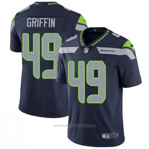 Camiseta NFL Game Seattle Seahawks 49 Shaquem Griffin Azul