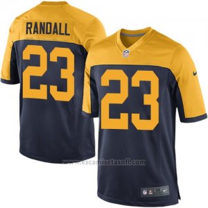 Camiseta Green Bay Packers Randall Negro Amarillo Nike Game NFL Hombre