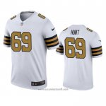 Camiseta NFL Legend New Orleans Saints Margus Hunt Blanco Color Rush