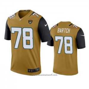 Camiseta NFL Legend Jacksonville Jaguars Ben Bartch Oro Color Rush