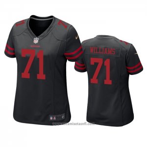 Camiseta NFL Game Mujer San Francisco 49ers Trent Williams Negro
