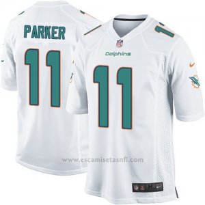 Camiseta Miami Dolphins Parker Blanco Nike Game NFL Nino