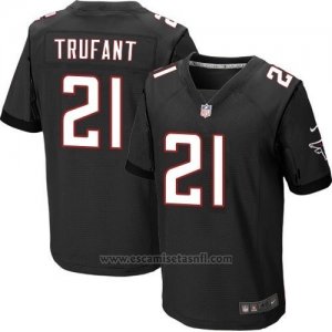 Camiseta Atlanta Falcons Trufant Negro Nike Elite NFL Hombre