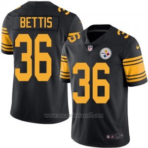 Camiseta Pittsburgh Steelers Bettis Negro Nike Legend NFL Hombre