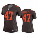 Camiseta NFL Legend Mujer Cleveland Browns Charley Hughlett Alterno 2020 Marron