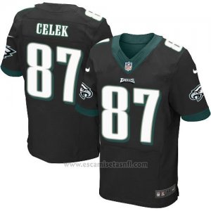 Camiseta Philadelphia Eagles Celek Negro Nike Elite NFL Hombre