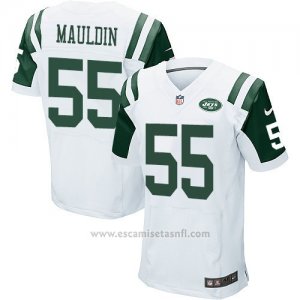 Camiseta New York Jets Mauldin Blanco Nike Elite NFL Hombre
