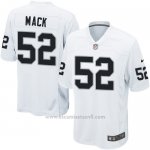Camiseta Oakland Raiders Mack Blanco Nike Game NFL Hombre