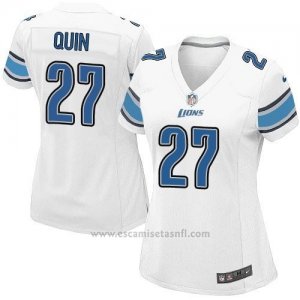 Camiseta Detroit Lions Quin Blanco Nike Game NFL Mujer