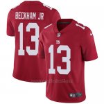 Camiseta NFL Limited Hombre New York Giants 13 Odell Beckham Jr Rojo Alterno Stitched Vapor Untouchable