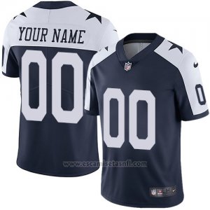 Camisetas NFL Nino Dallas Cowboys Personalizada Azul Blanco