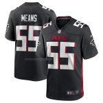 Camiseta NFL Game Atlanta Falcons Steven Means55 Negro