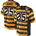 Camiseta Pittsburgh Steelers Burns Amarillo Nike Game NFL Hombre