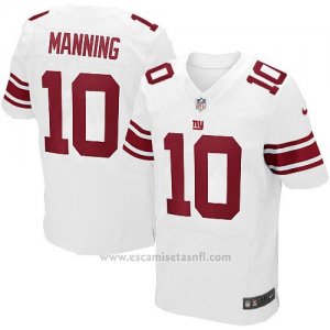 Camiseta New York Giants Manning Blanco Nike Elite NFL Hombre