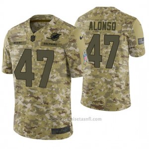 Camiseta NFL Limited Hombre Camo Kiko Alonso 2018 Salute To Service Jersey