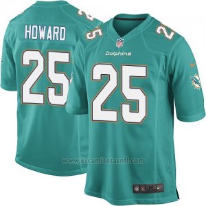 Camiseta Miami Dolphins Howard Verde Nike Game NFL Nino