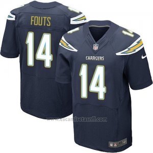 Camiseta San Diego Chargers Fouts Profundo Azul Nike Elite NFL Hombre