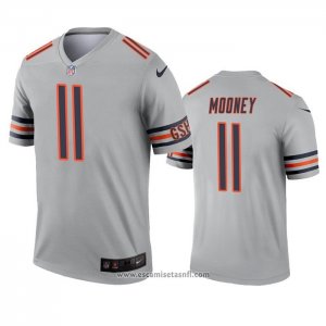 Camiseta NFL Legend Chicago Bears Darnell Mooney Inverted Gris