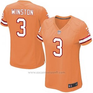 Camiseta Tampa Bay Buccaneers Winston Naranja Nike Game NFL Mujer