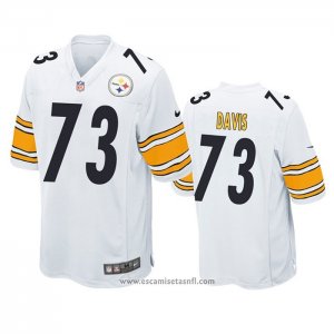 Camiseta NFL Game Pittsburgh Steelers Carlos Davis Blanco