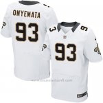Camiseta New Orleans Saints Onyemata Blanco 2016 Nike Elite NFL Hombre
