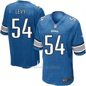 Camiseta Detroit Lions Levy Azul Nike Game NFL Nino