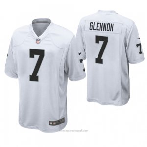 Camiseta NFL Game Hombre Oakland Raiders Mike Glennon Blanco