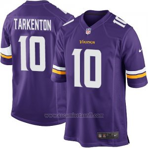 Camiseta Minnesota Vikings Tarkenton Violeta Nike Game NFL Nino